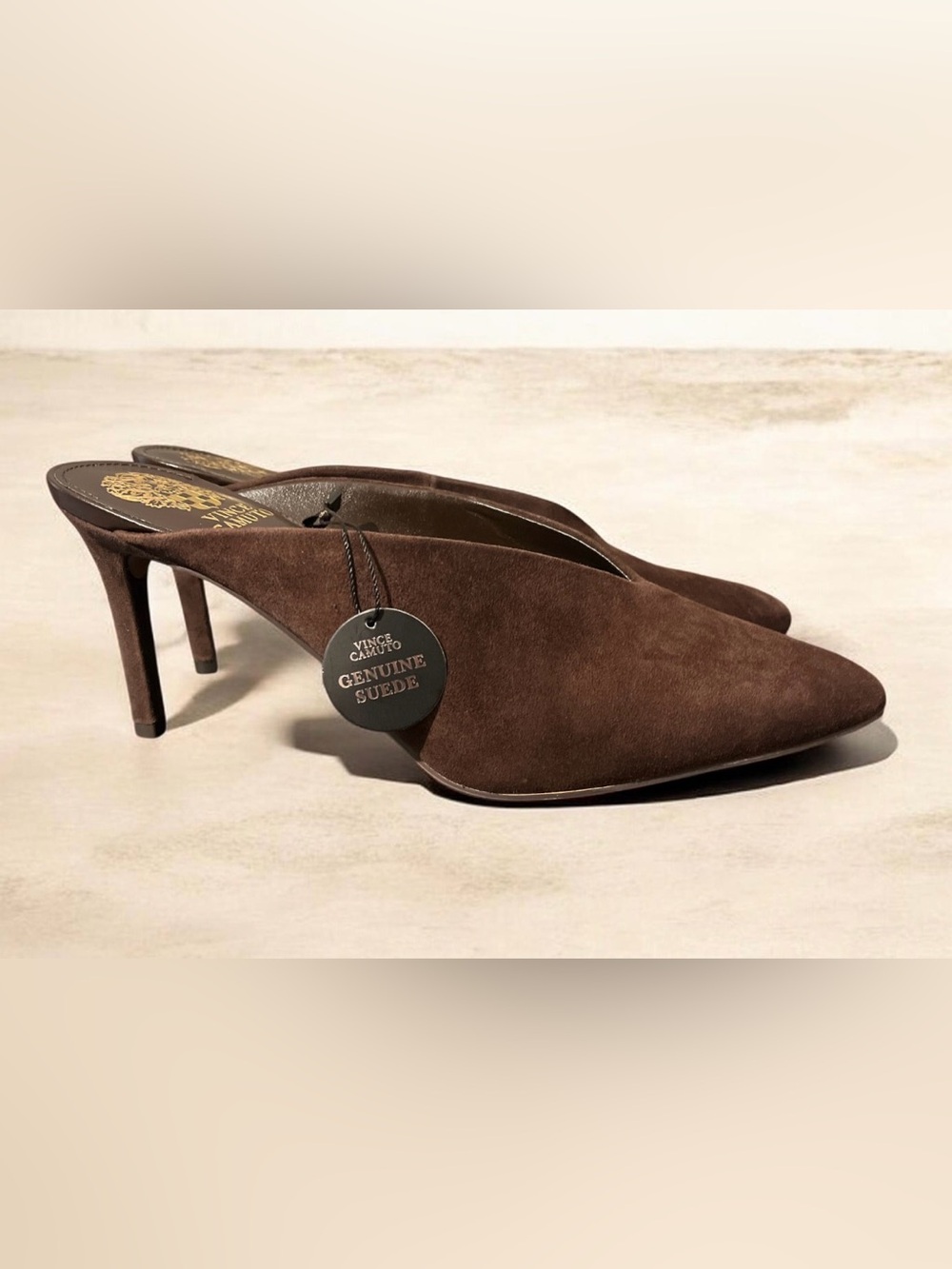 Vince Camuto Suede Kenati Mules, Women’s 9.5 NWT